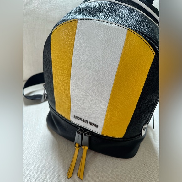 Michael Kors Rhea Backpack in Sunflower - Picture 5 of 8